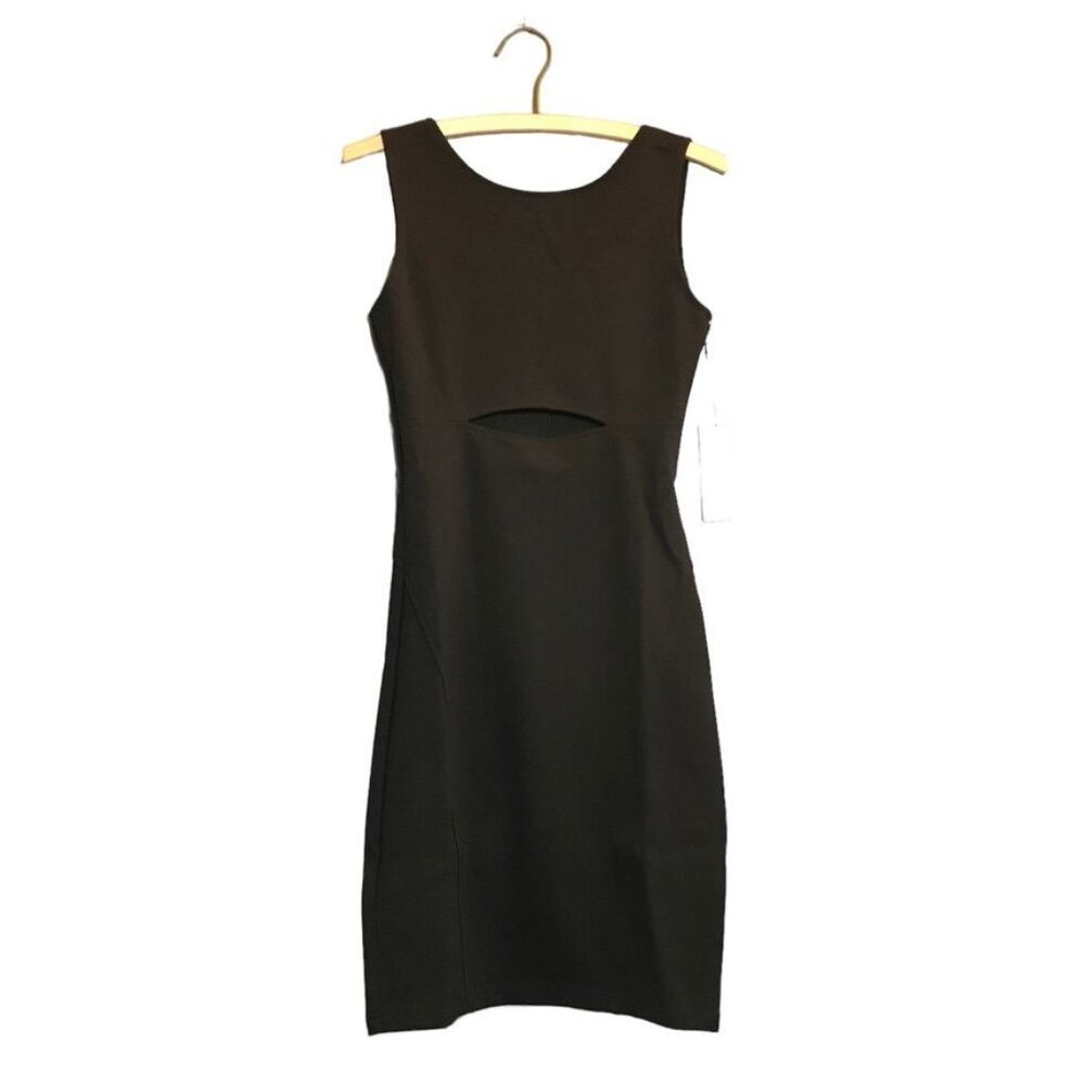 Bishop + Young Ava Cutout Sleeveless Dress in Black - Sz XS - New